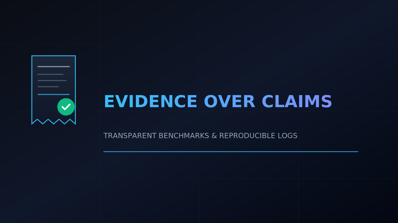 Evidence Over Claims (preview)