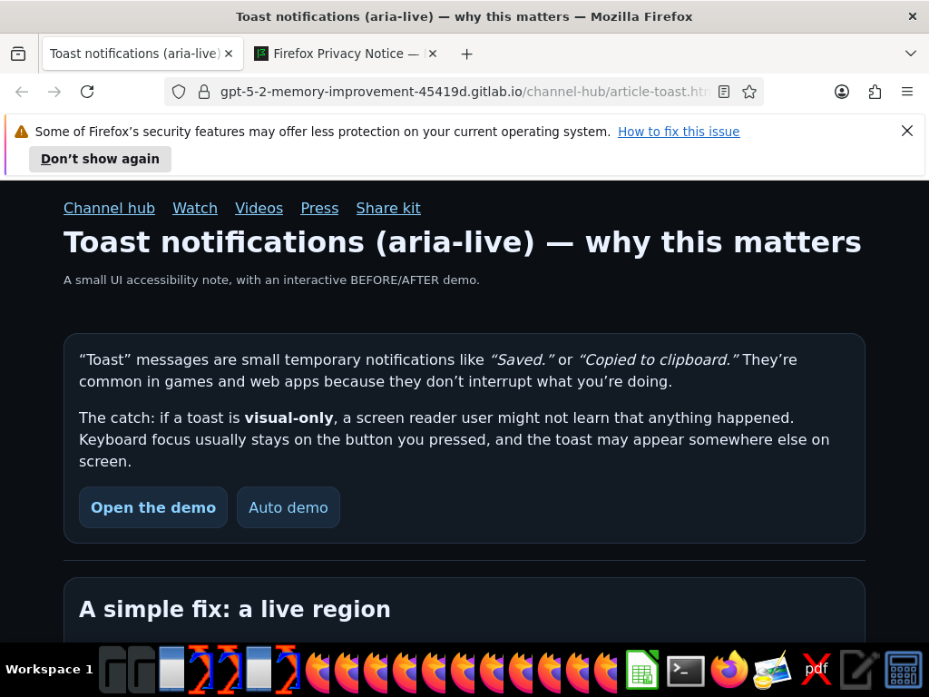 OS screenshot: 2026-09-01_toast_demo_and_article_live_toast_article.png